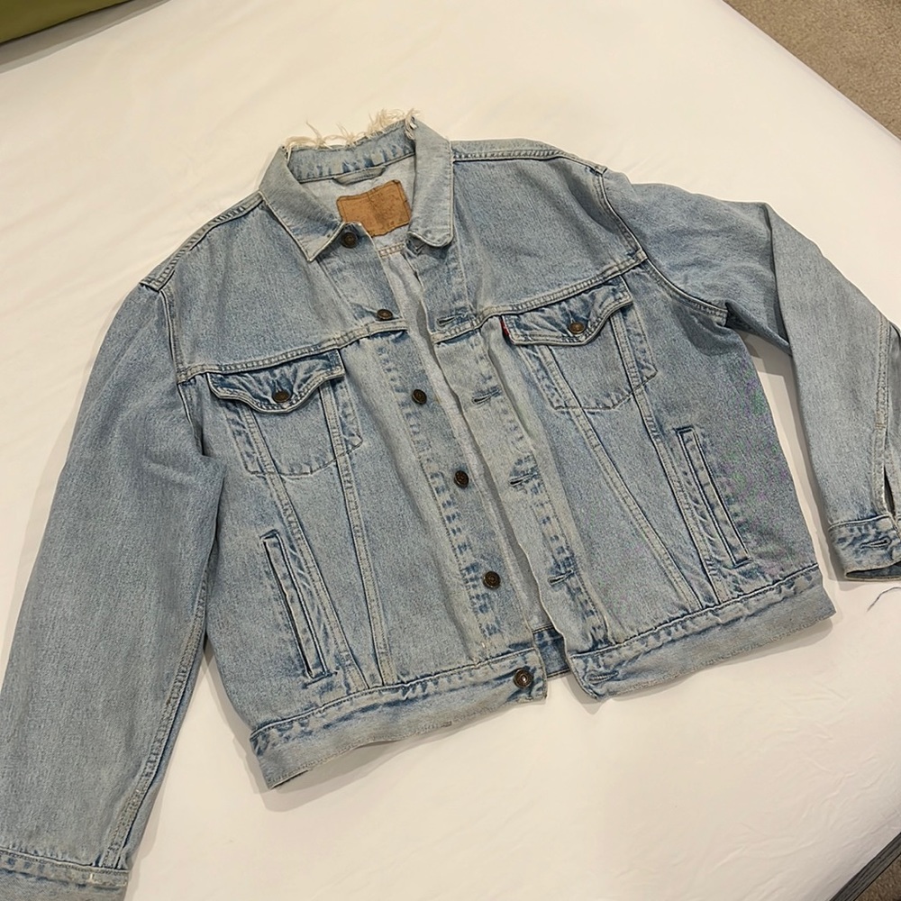 Vintage Red Label Levi’s Trucker